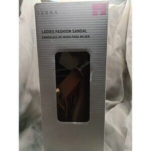 SERRA Ladies Fashion Sandals Available In  Size 8 Brown